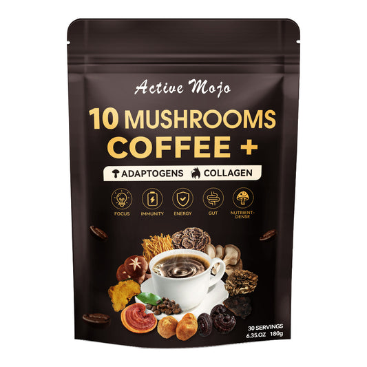 10 Mushrooms Coffee + Adaptogens & Collagen